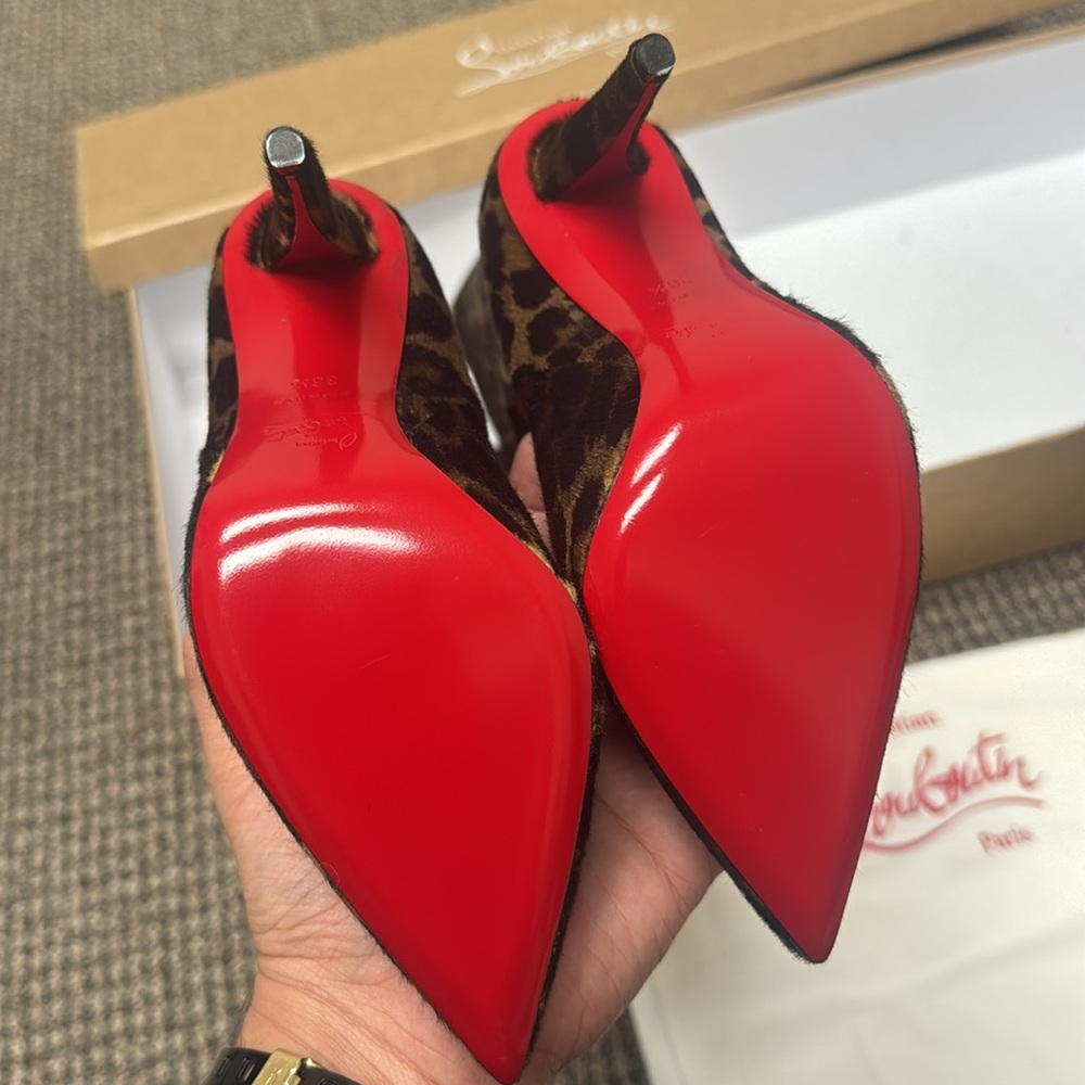 CHRISTIAN LOUBOUTIN - Size 36.5 - ASTRILARGE BOTTA 100 - Picture 4 of 14
